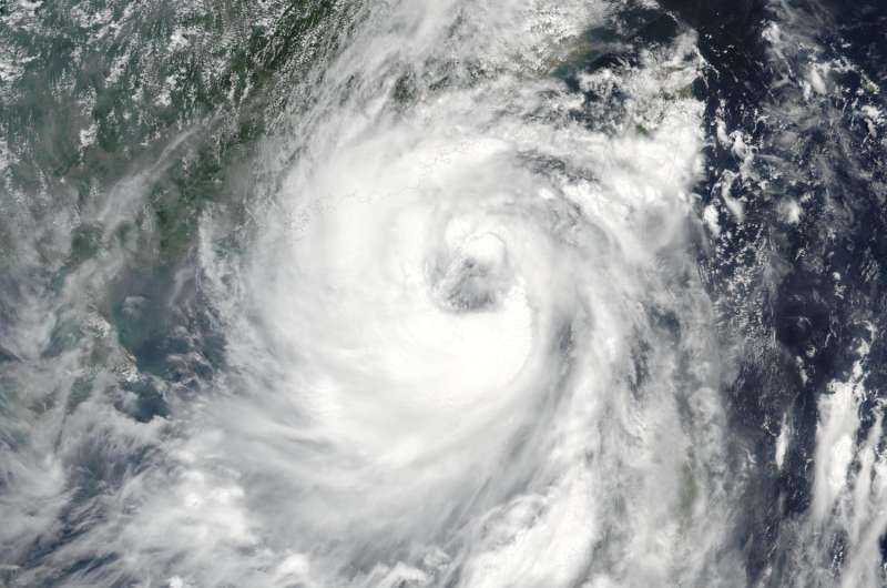NASA Spots Typhoon Nida's rainfall, approach to China