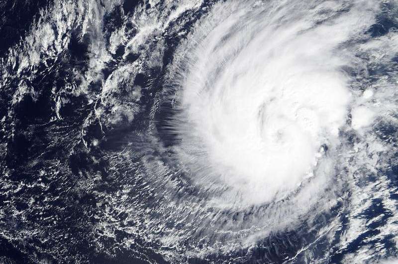 NASA's Terra satellite spots record-breaking Hurricane Pali