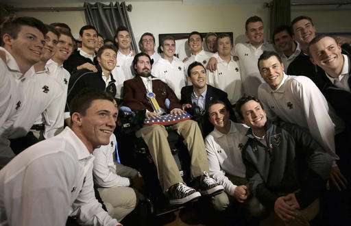 NCAA honors man who inspired ALS ice bucket challenge