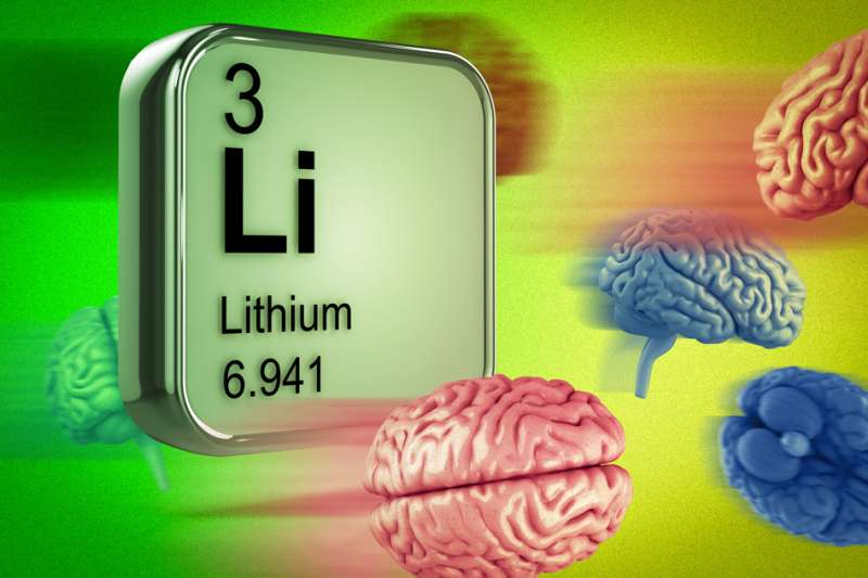 New clue to how lithium works in the brain