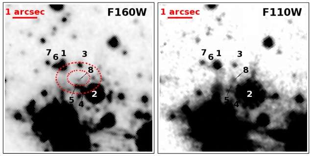 New infrared source detected in supernova remnant RCW 103
