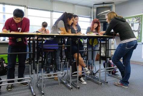 New study indicates students' cognitive functioning improves when using standing desks