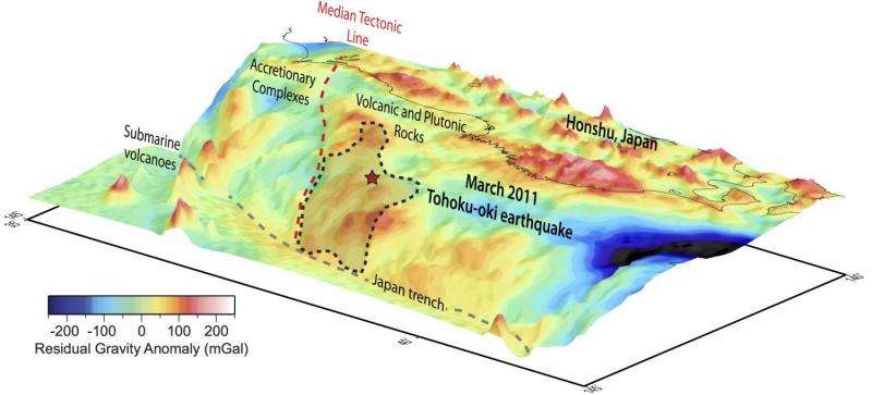 New study pinpoints stress factor of mega-earthquake off Japan