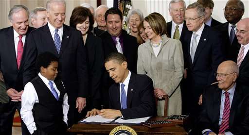 Obama vetoes bill to repeal signature health care law