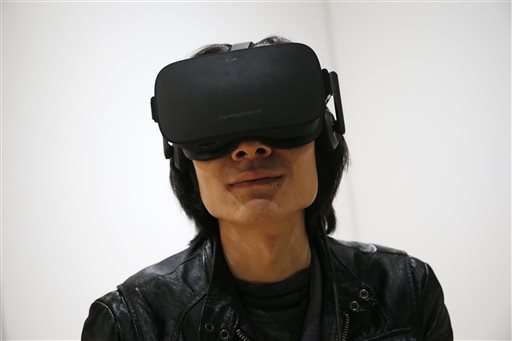 Oculus' virtual reality headset to launch without fanfare