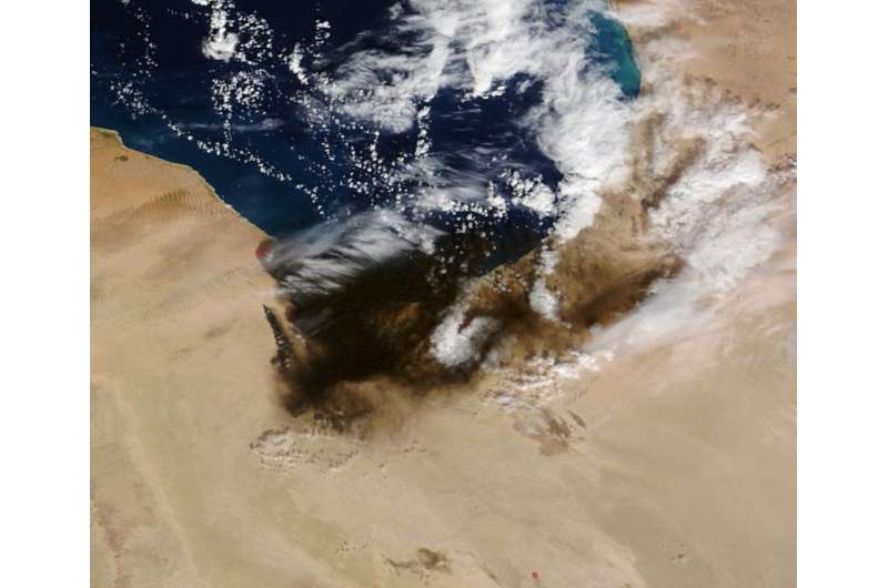 Oil fires in Libya continue