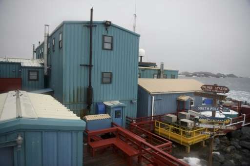 Palmer Station, the only US research station in Antarctica located north of the Antarctic Circle