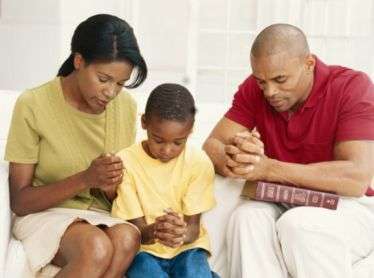 Parents, listen up: Children keep still during prayer