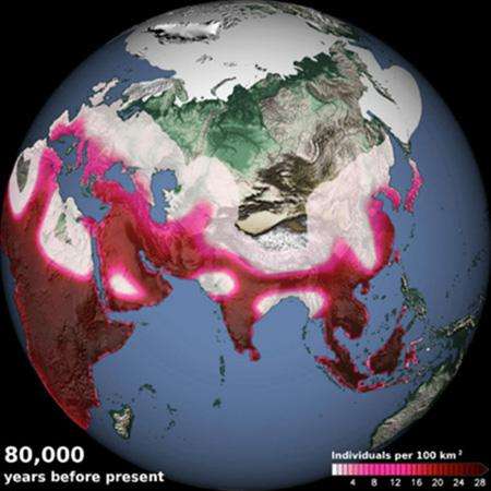 Past climate swings orchestrated early human migration waves out of Africa
