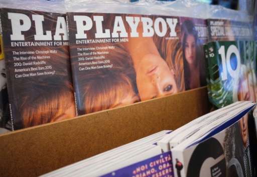 Playboy, which recently threw in the towel on nudity as part of an effort to reach a broader audience, is making its debut on th