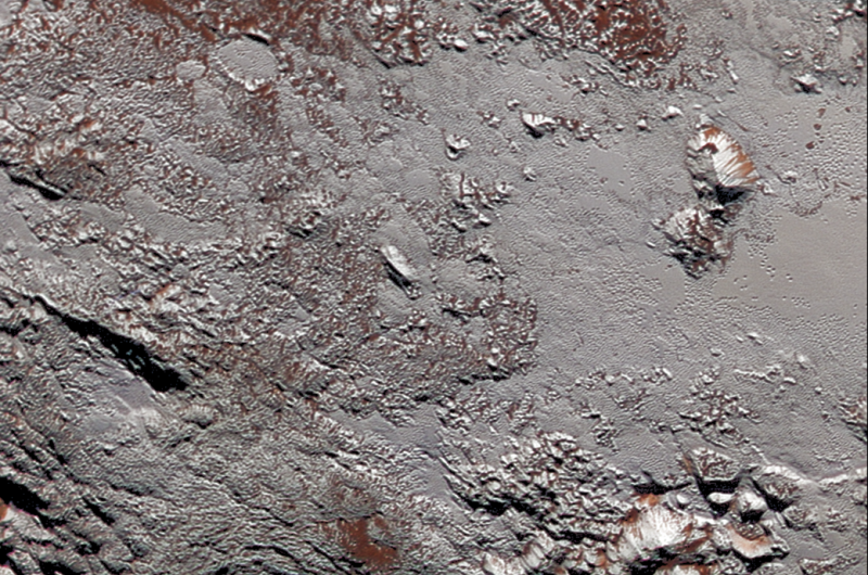 Pluto’s Wright Mons in color