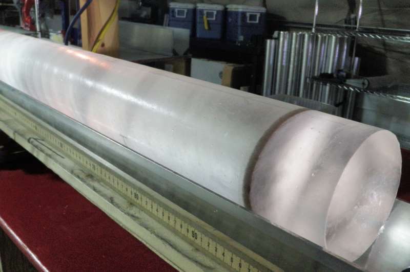Predicting unpredictability: Information theory offers new way to read ice cores