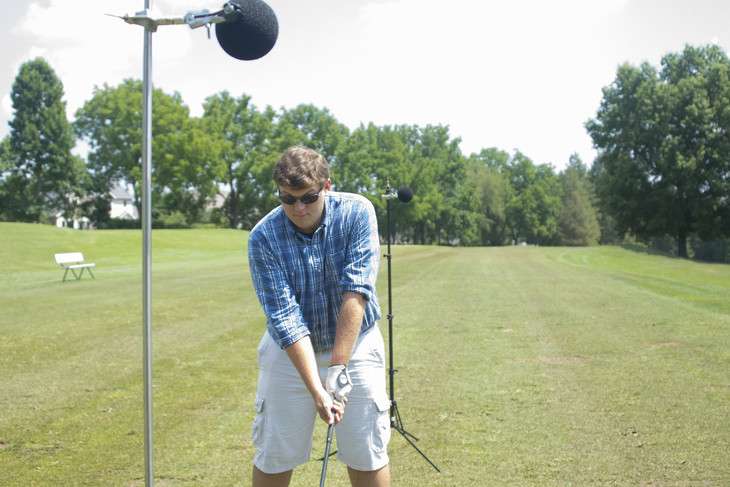 Researcher analyzes acoustic properties of golf club drivers