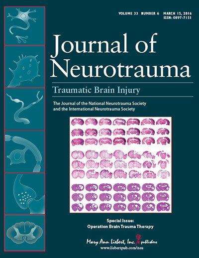 Results from 'Operation Brain Trauma Therapy' Consortium reported in Journal of Neurotrauma