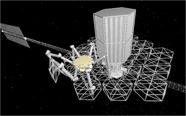 Robot would assemble modular telescope -- in space