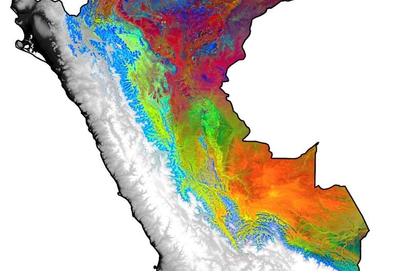 'Rule-breaker' forests in Andes and Amazon revealed by remote spectral sensing