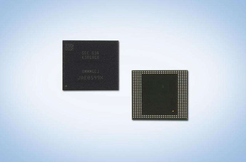 Samsung rolls out industry’s first 8GB LPDDR4 DRAM package