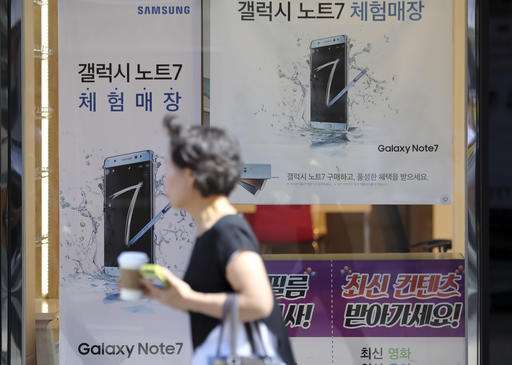 Samsung says it has found no battery problem in China