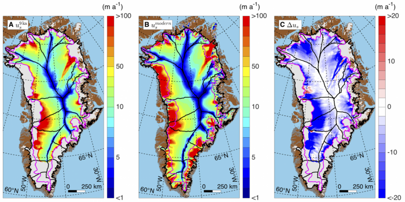 Scientists map movement of Greenland Ice during past 9,000 years