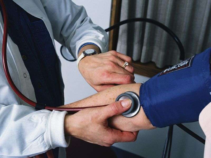 对一些心脏病人来说，服用处方药后血压急剧下降可能有风险