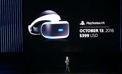 Shawn Layden, chairman of Sony Interactive Entertainment Worldwide Studios, announces that the PlayStation VR headset will go on