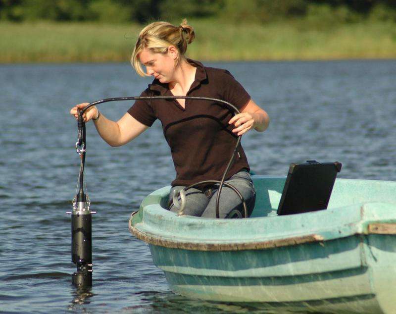 Smart buoy for measuring water pollutants