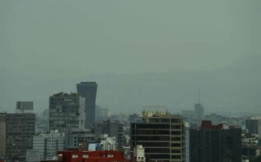 Smog in Mexico City, megacity of more than 20 million people, worsened in March 2016, prompting authorities to issue the first a