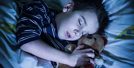Snoring in children can affect their health