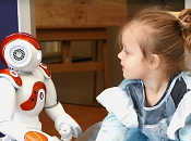 Social robot interacts naturally with young children