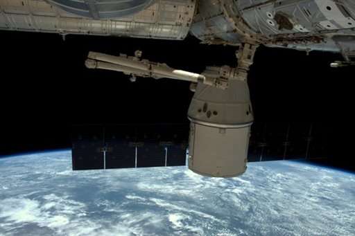 SpaceX Dragon departs space station, heads home with cargo
