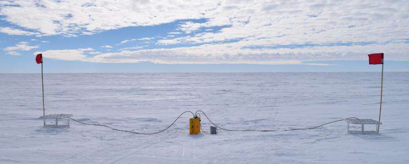 Study finds high melt rates on Antarctica's most stable ice shelf