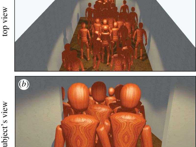 Study investigates crowd behaviour under stress in a virtual environment