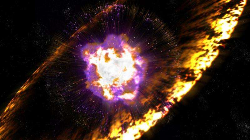 Supernovae showered Earth with radioactive debris