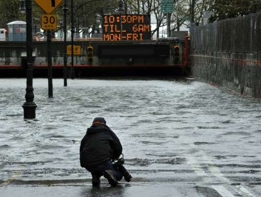 Superstorm Sandy—which killed more than 40 people—paralyzed New York in October 2012 and left the city shocked and sodden