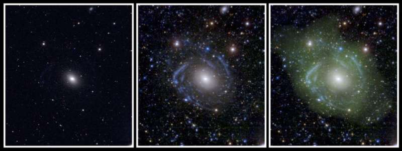 Surprise: Small elliptical galaxy actually a giant disk