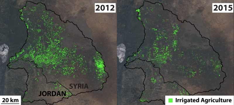 Syrian crisis altered region's land and water resources, Stanford study finds