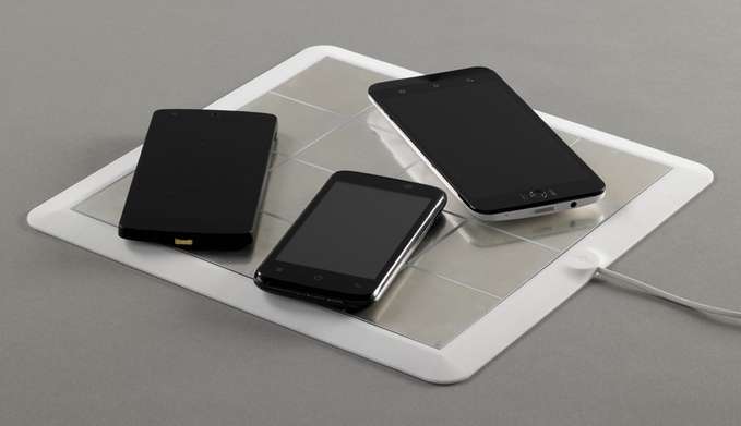 Team squares off on Kickstarter for charging needs via pad and stickers