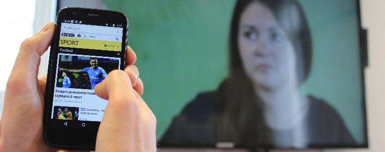Television viewers shun mobile devices when watching favourite shows