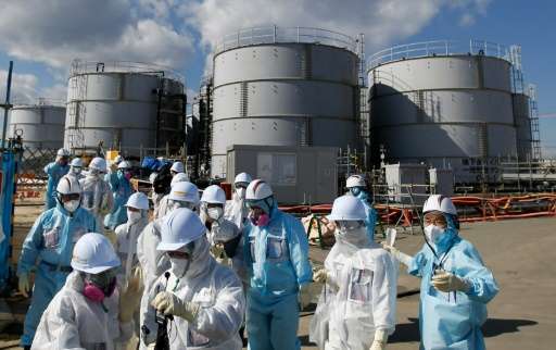 TEPCO opened up the Fukushima nuclear facility to members of the media on February 10, 2016