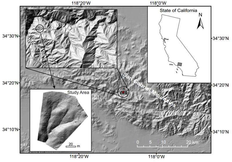 Terrestrial laser scanning in California
