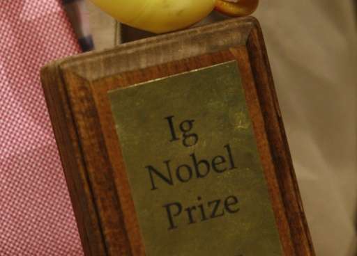 The 26th edition of the annual Ig Nobel Prizes, which celebrate the silly side of science, were handed out Thursday at Harvard U