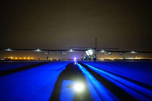 The flight to Dayton was the 12th leg of Solar Impulse's projected 16-leg east-west circumnavigation