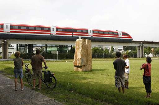 The future's for sale: Germany auctions maglev train