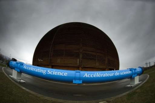 The Globe of Science and Innovation is seen at the entrance of the European Organization for Nuclear Research (CERN) in Geneva