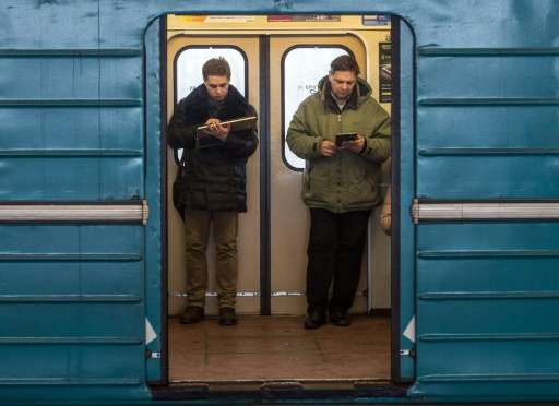 The metro in Moscow has high-speed wireless Internet, allowing commuters to use phones and computers in the trains