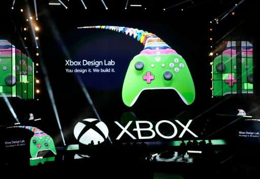 The new Microsoft Xbox One S console is announced during the Microsoft Xbox news conference on June 13, 2016 in Los Angeles, Cal