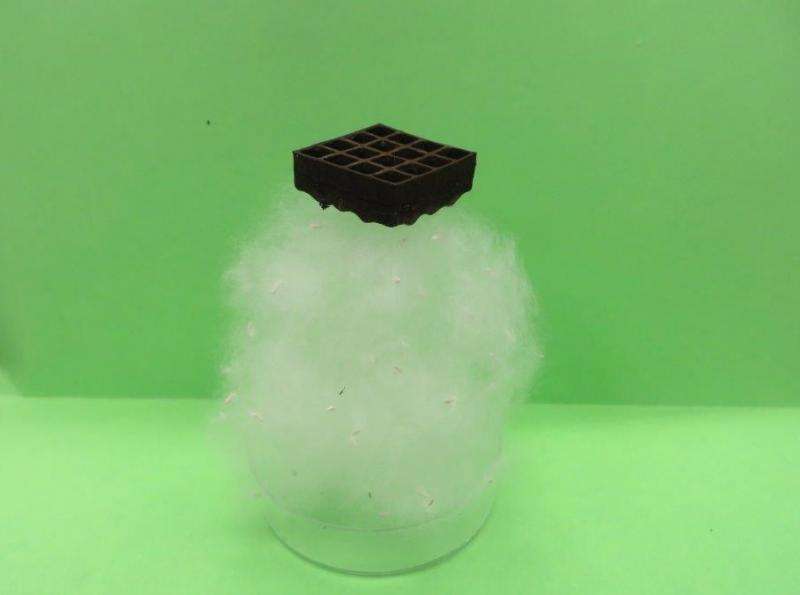 The secret to 3-D graphene? Just freeze it