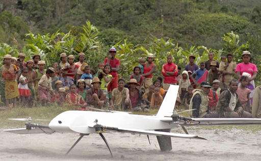 University collects medical samples via drones in Madagascar