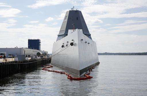 US Navy gives look inside futuristic $4.4B Zumwalt destroyer