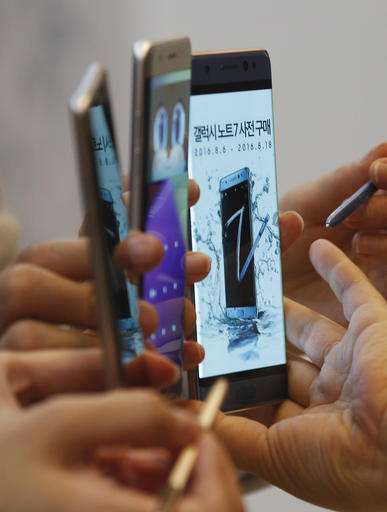 US regulators: Official recall of 1M Samsung Note 7 phones